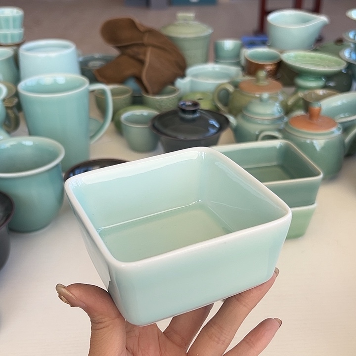 小米茶器龙泉青瓷