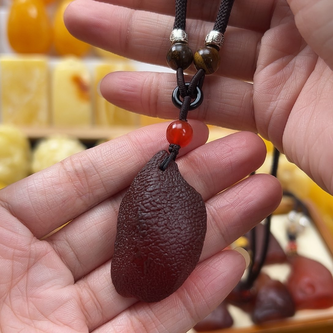 蜜蜡颈饰未镶嵌蜜蜡