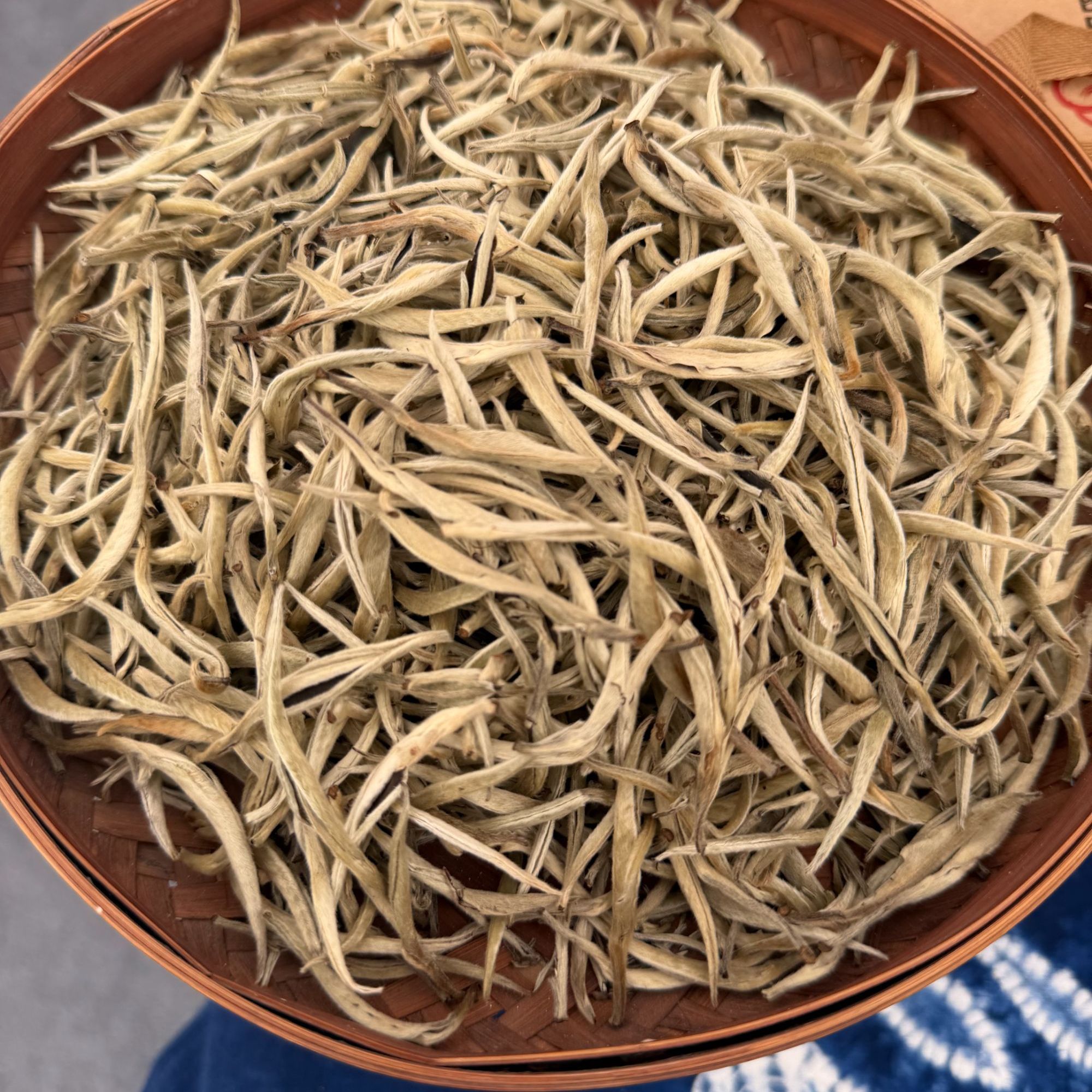 【星女王茶叶】2024年【特级银针白茶】古树100g普洱茶【白茶】散茶