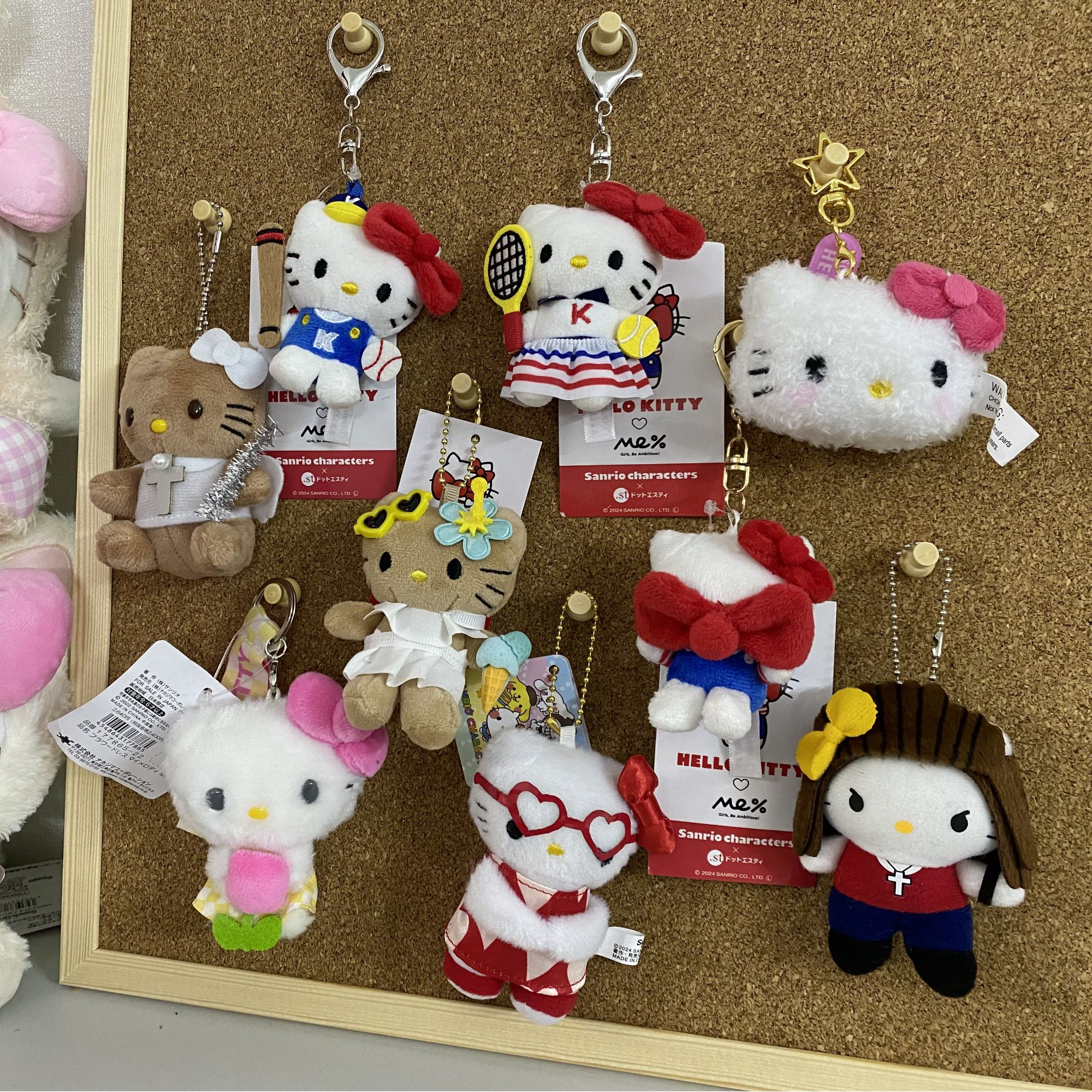 mini小号可爱萌宠KT包包挂件