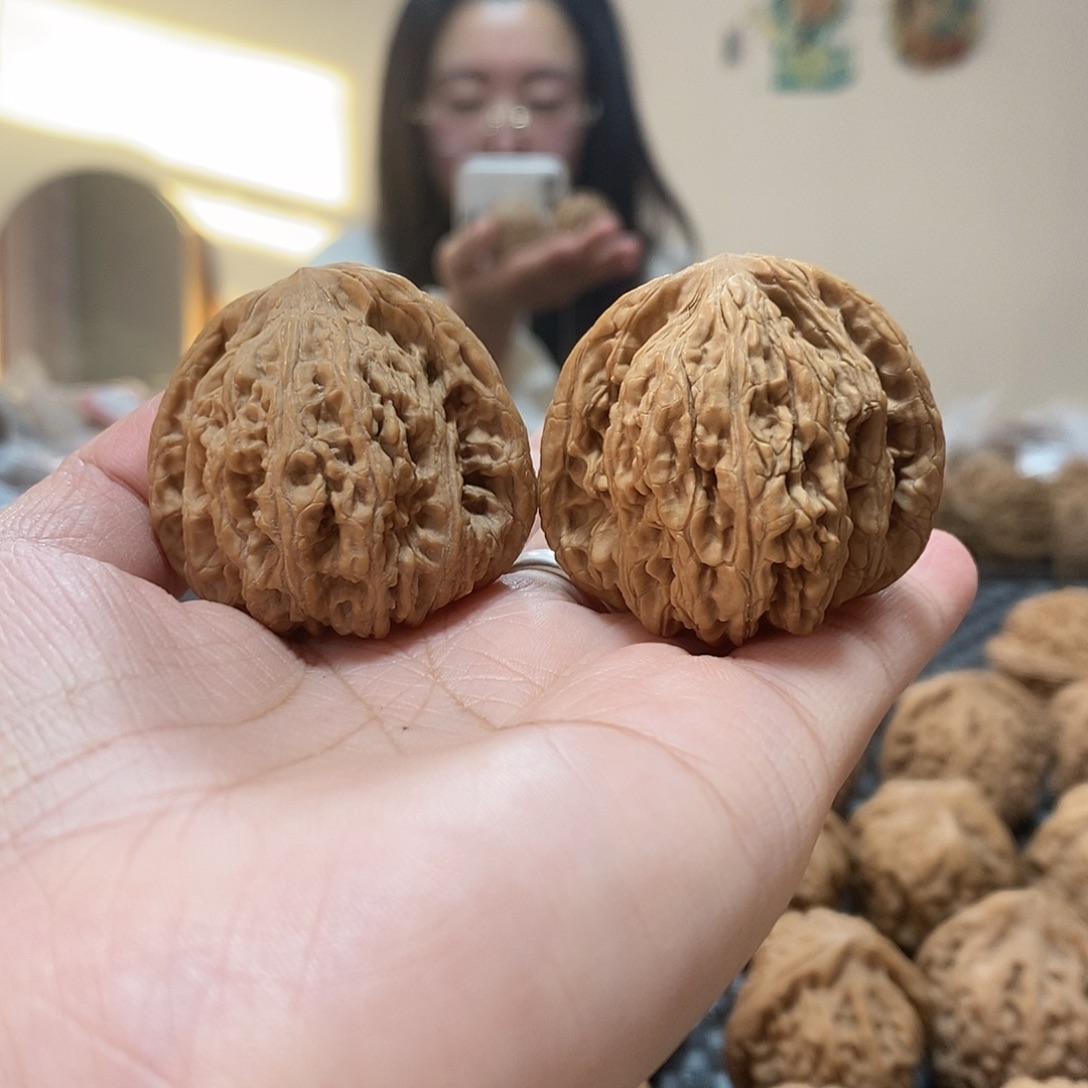 桃核吊坠密 纹 40+