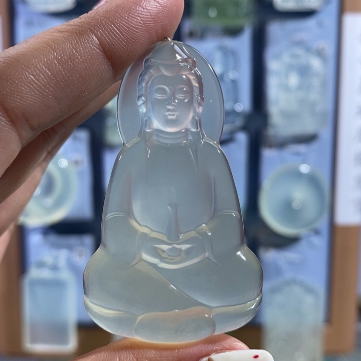 *****岫玉未镶嵌颈饰吊坠