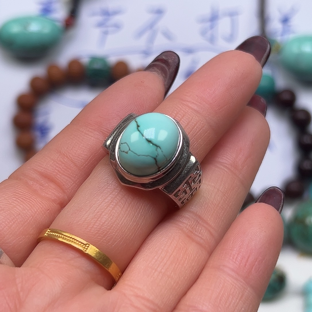 绿松石珠宝奇石未镶嵌