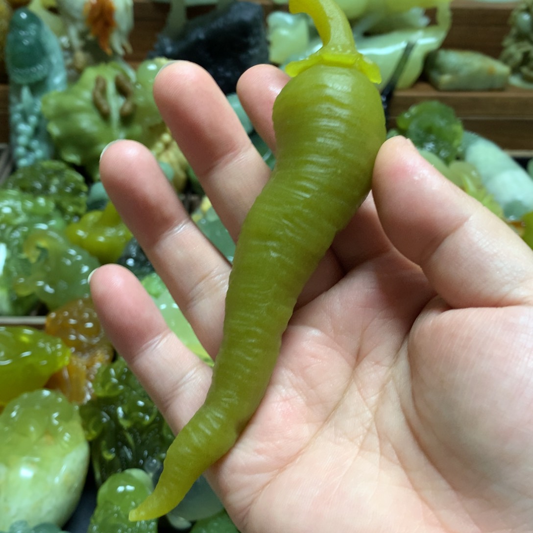 岫玉手把未镶嵌手把