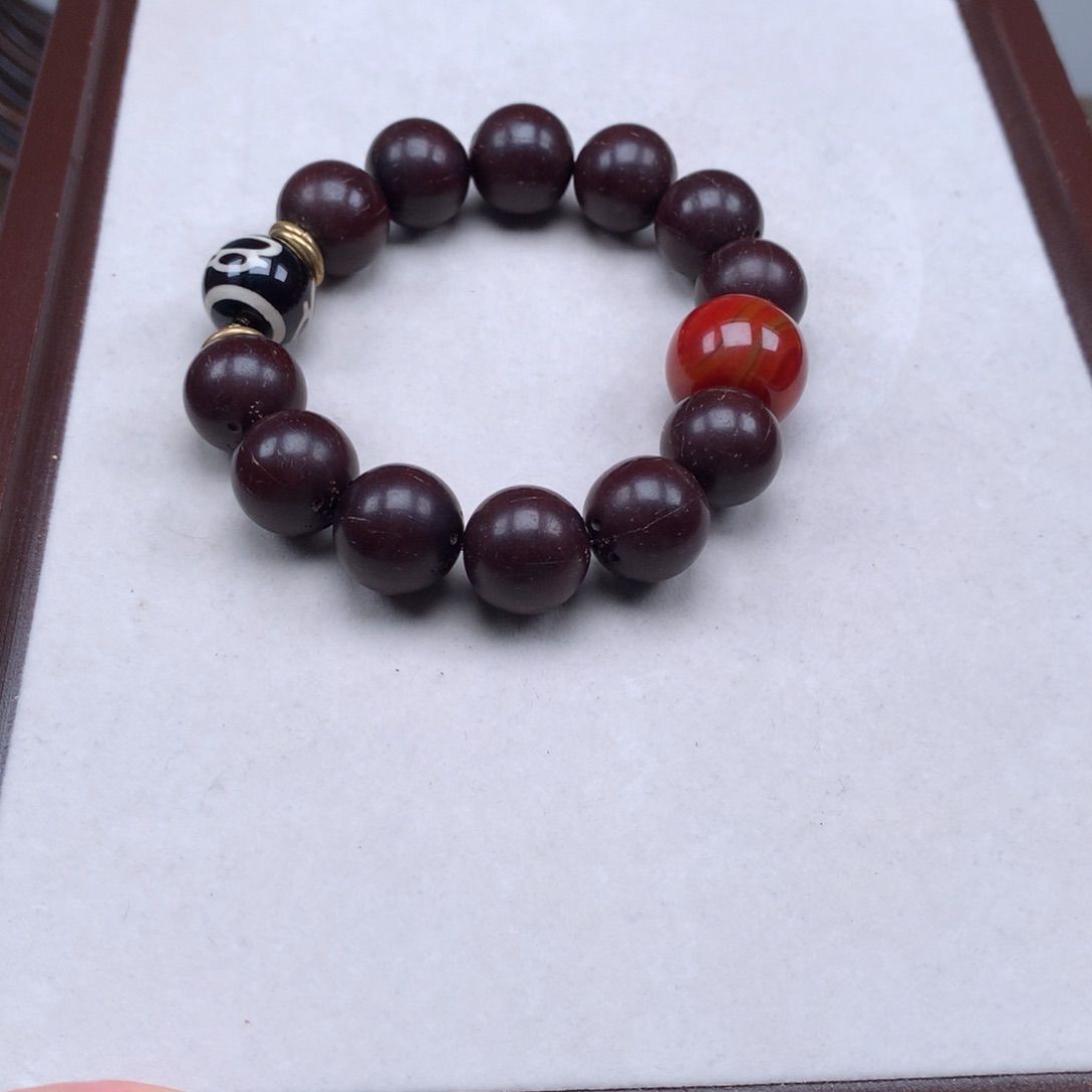 菩提吊坠未镶嵌紫金鼠菩提