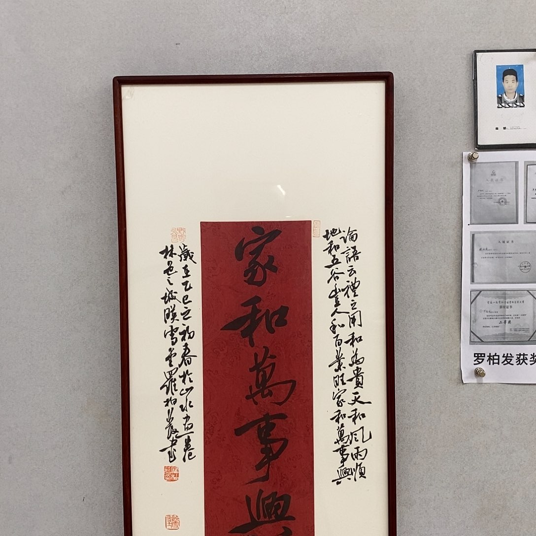 书法罗柏发老师作品