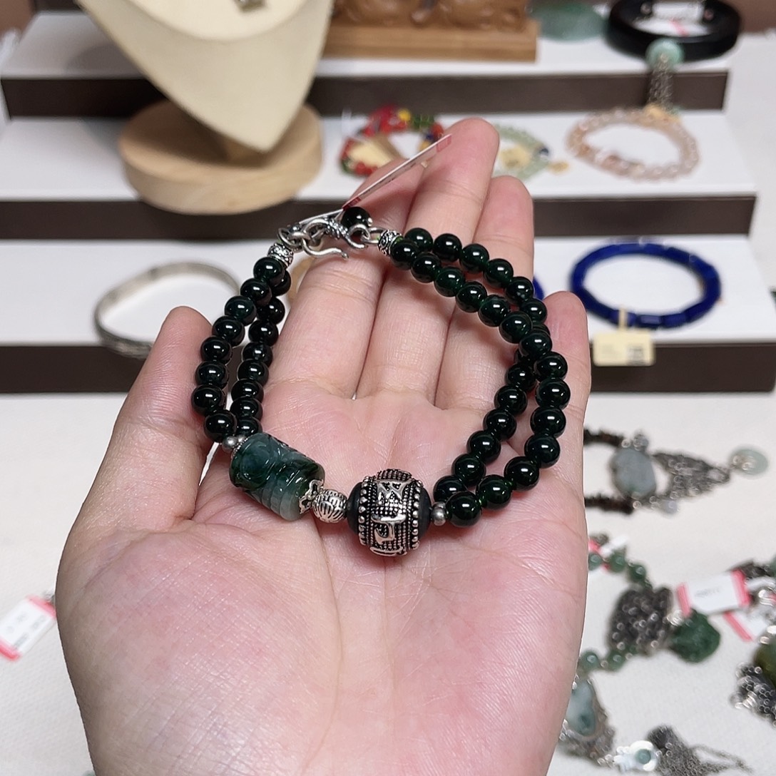 足银925银配饰手链