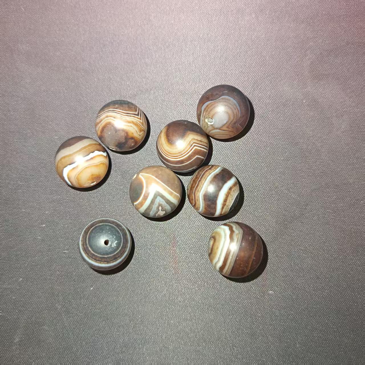 缠丝玛瑙单珠多样性发货发其一11QC1107-24