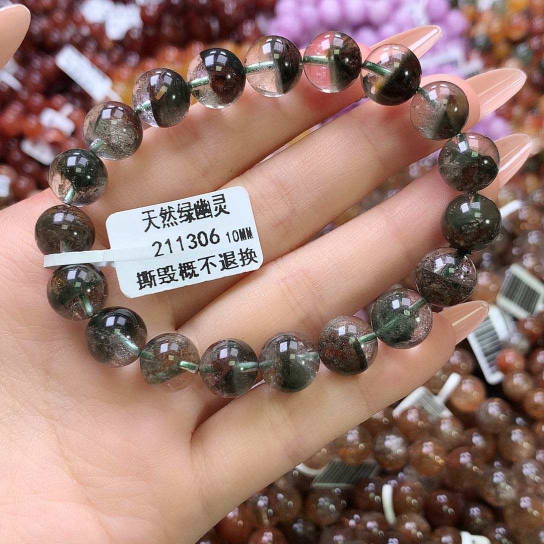 水晶手链未镶嵌，