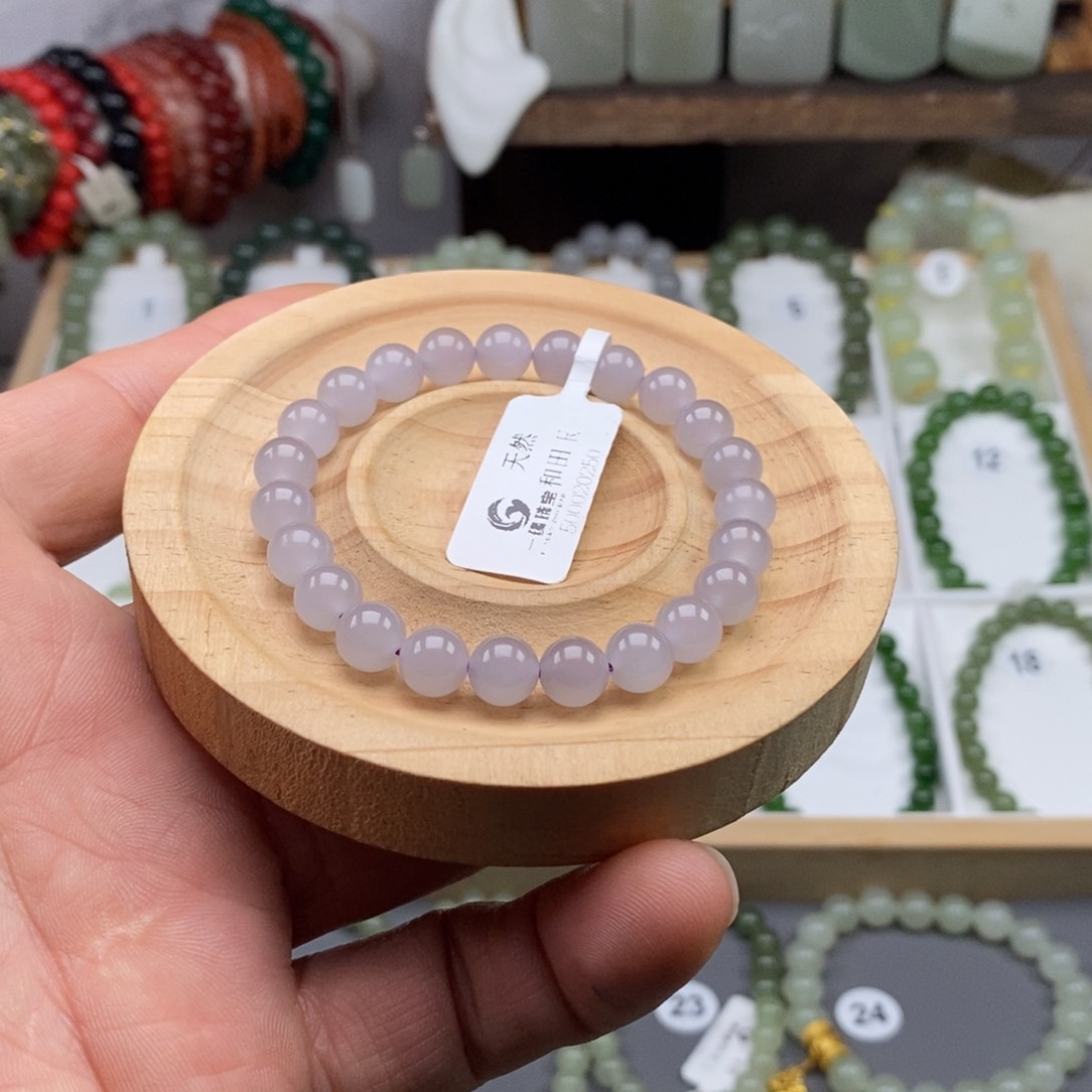 和田玉手串未镶嵌