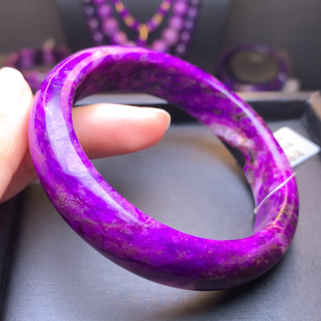 苏纪石（舒俱来）手镯未镶嵌