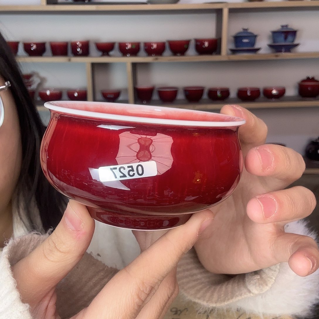 杯景德镇郎红陶瓷