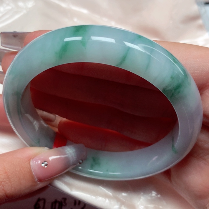 【闪购商品】翡翠手镯未镶嵌57圈