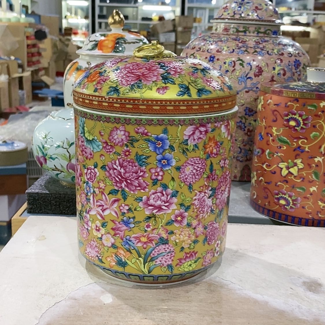 【闪购商品】罐茶叶罐陶瓷茶叶罐