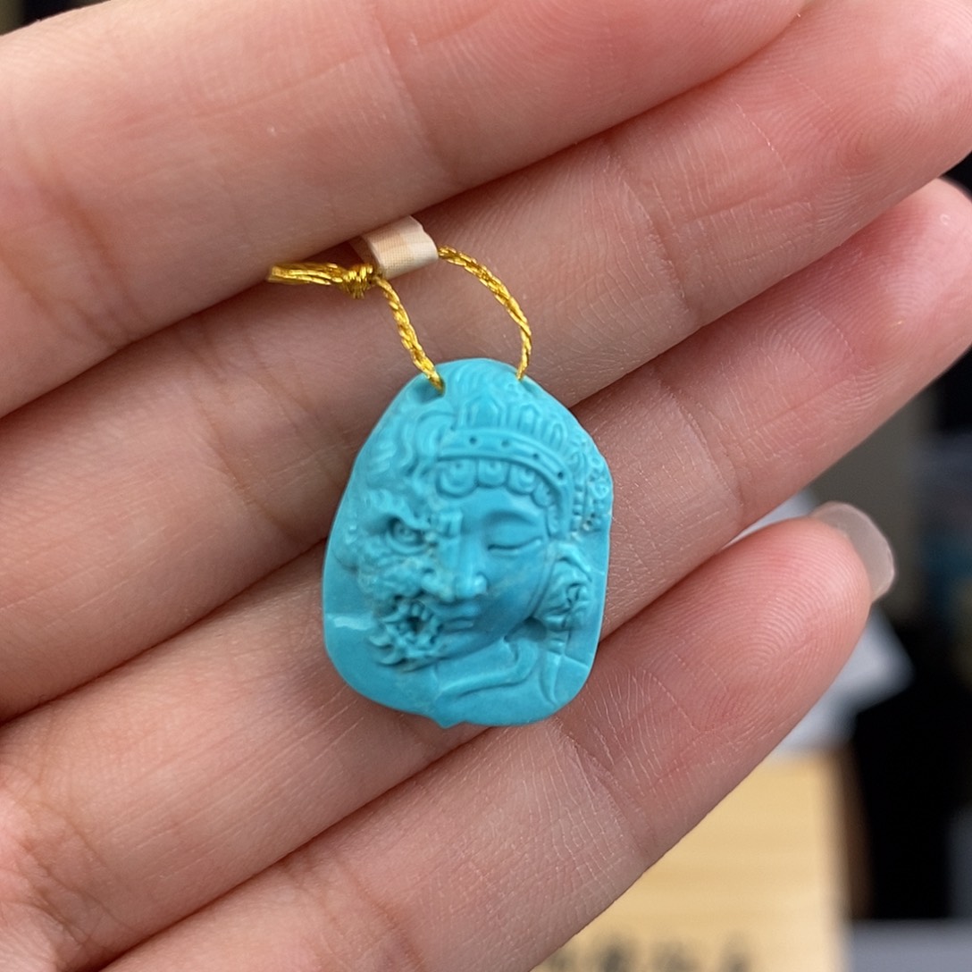 未镶嵌绿松石珠宝奇石