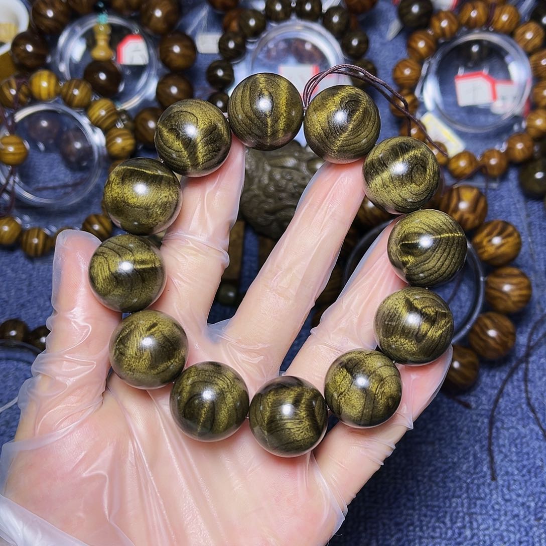 手串/手链楠木（金丝楠）2.0阴沉闪电