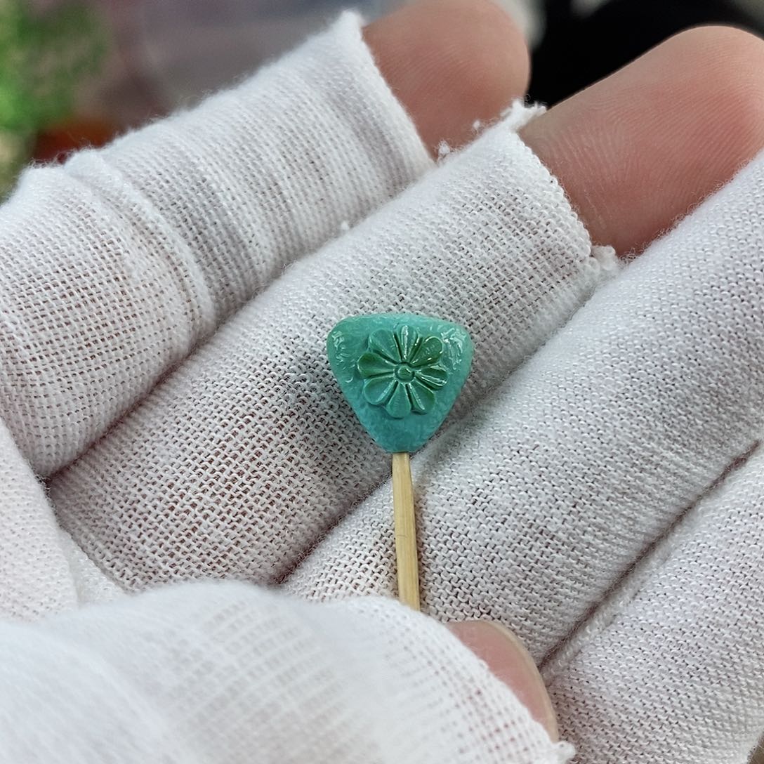 绿松石珠宝奇石未镶嵌