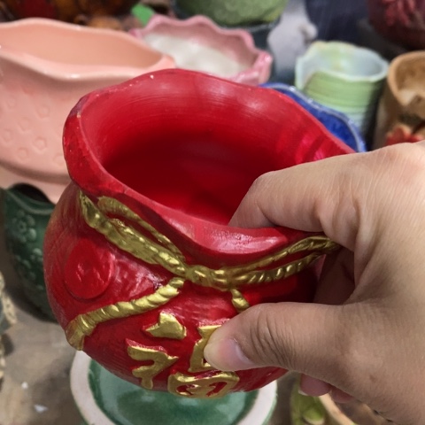 陶瓷小红色福袋3131313