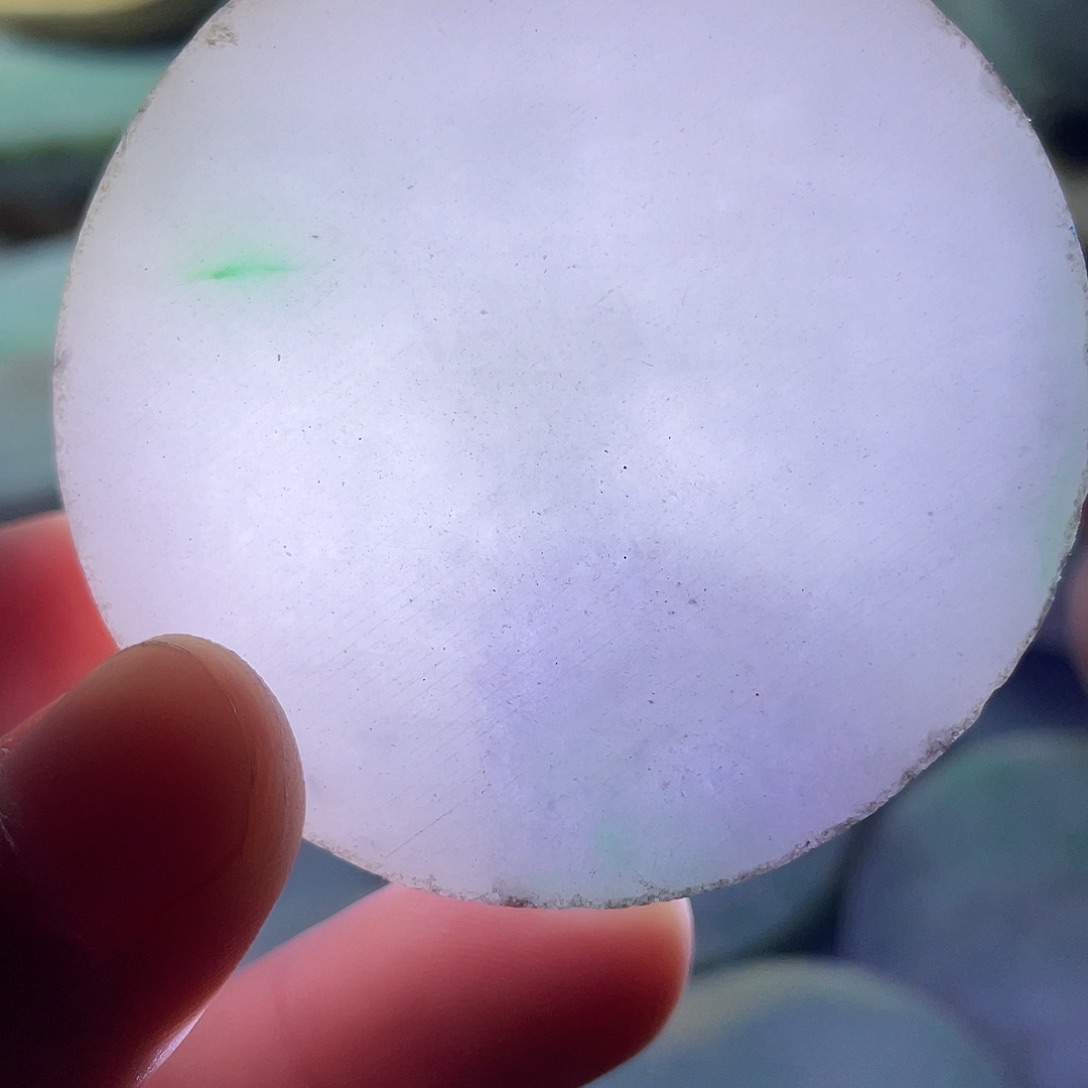 翡翠颈饰未镶嵌毛料12