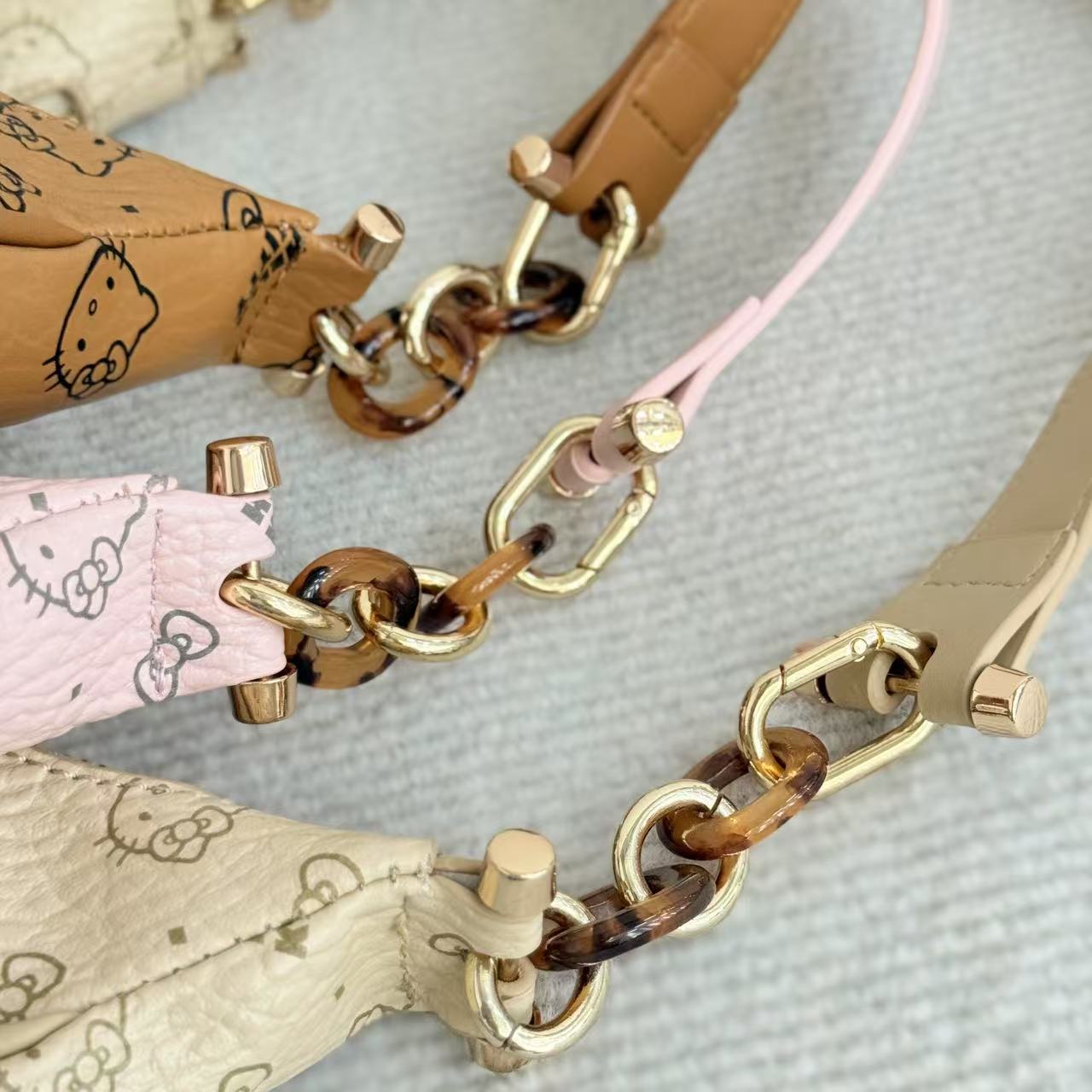 4731号韩系时尚KT卡通印花小众腋下挎包