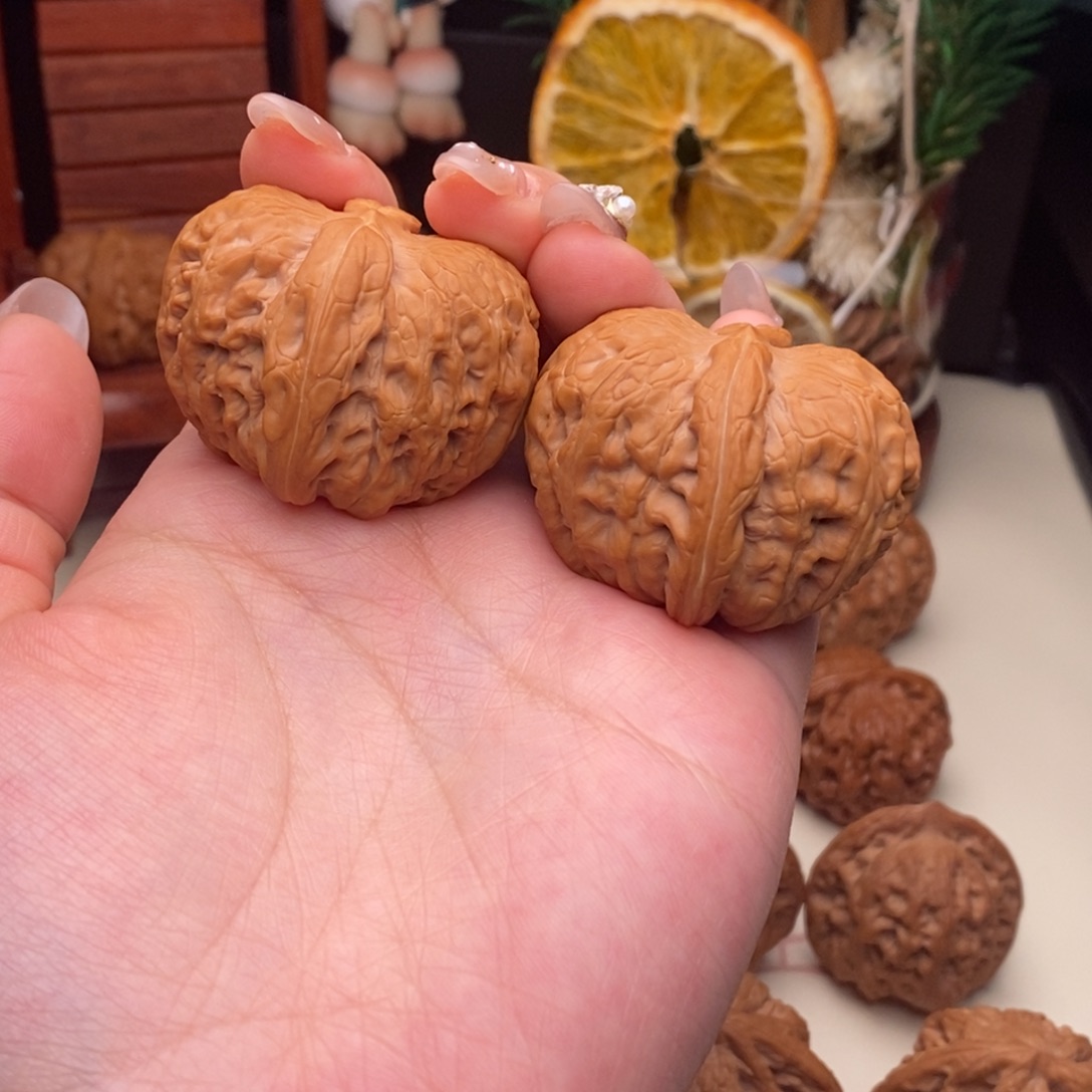 桃核把件44✖️40的平谷元宝