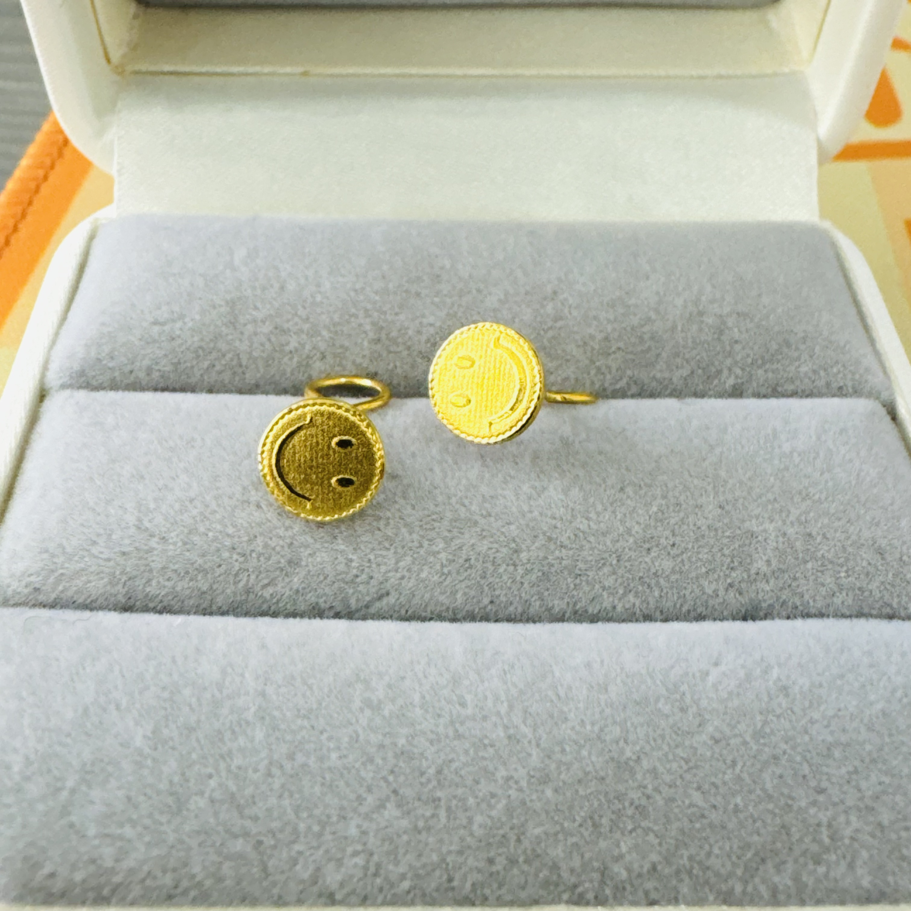 【木木专享】足金999饰品 时尚耳钉 2.28 GP