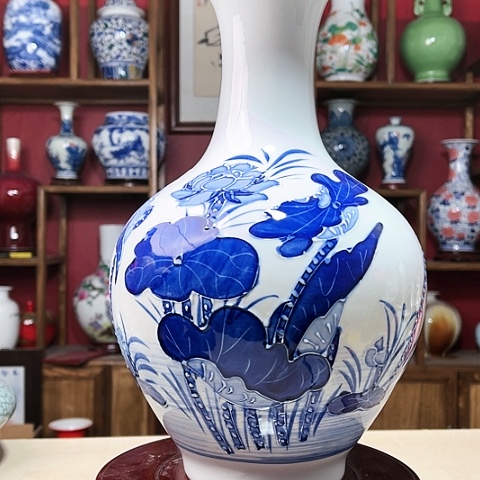 瓶景德镇陶瓷艺术品