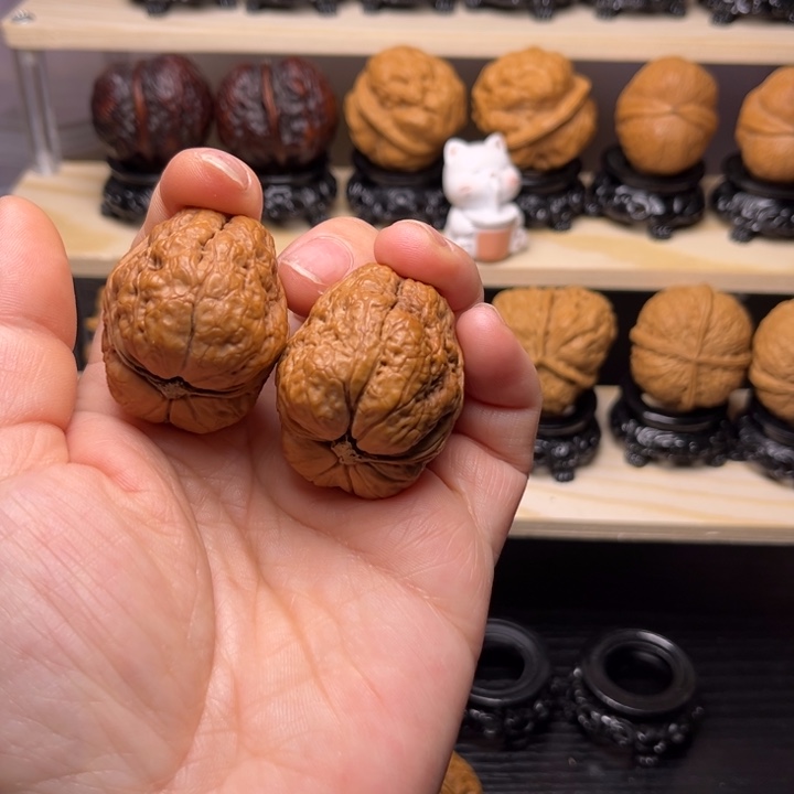 文玩核桃吊坠9w平头蝉