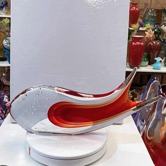 琉璃花瓶高20厘米宽46厘米