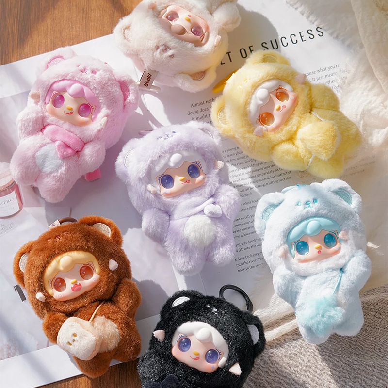 【直播拆】正版氧氧咬一口小熊毛绒