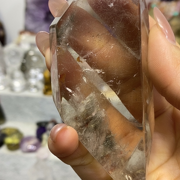 水晶未镶嵌珠宝半成品