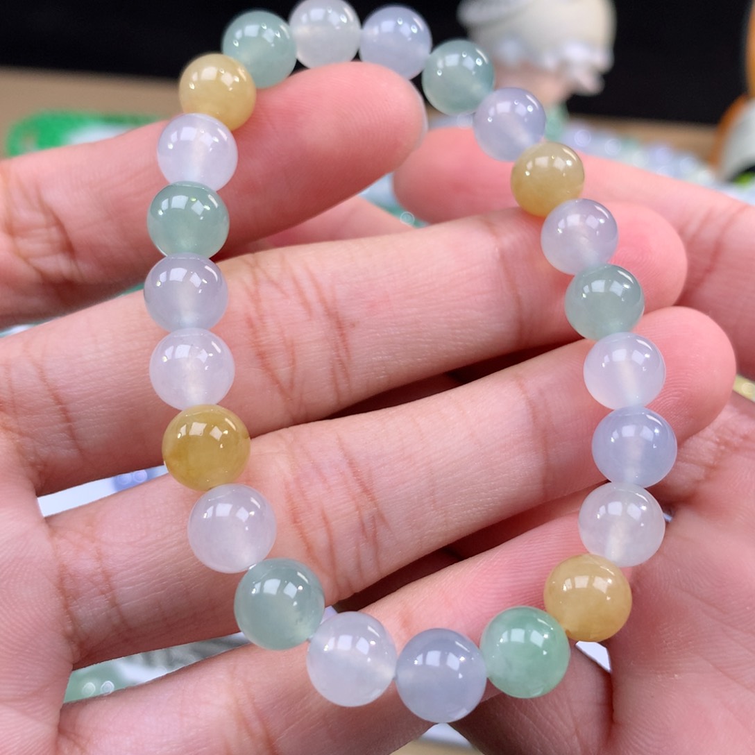 翡翠手链未镶嵌翡翠