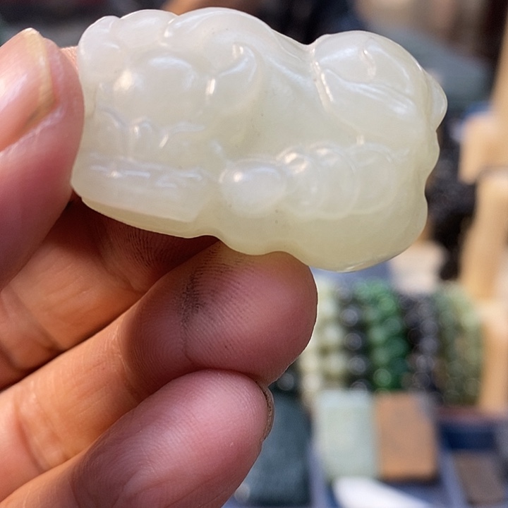 和田玉（糖玉）未镶嵌挂件