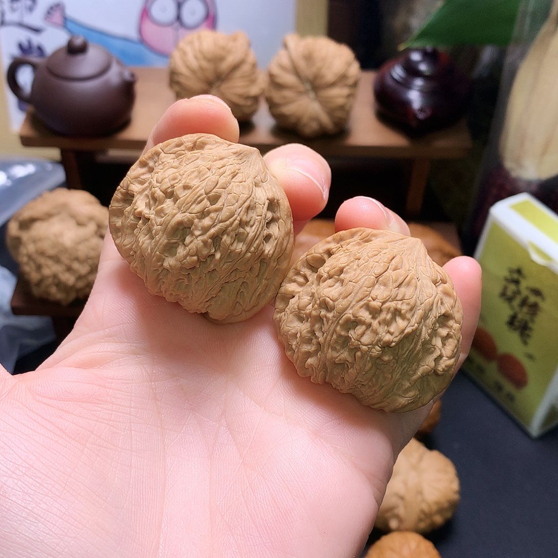 文玩核桃吊坠绣球41