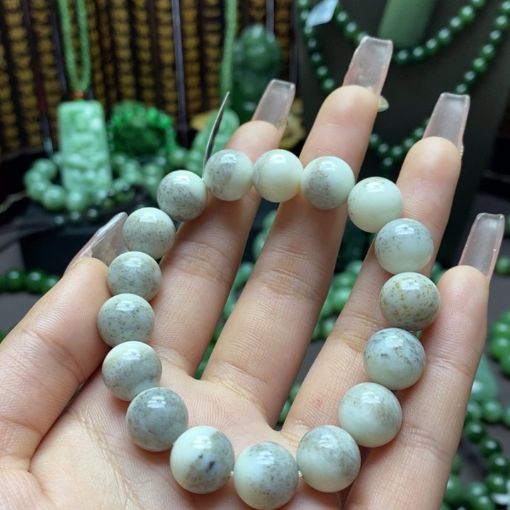 和田玉手串未镶嵌