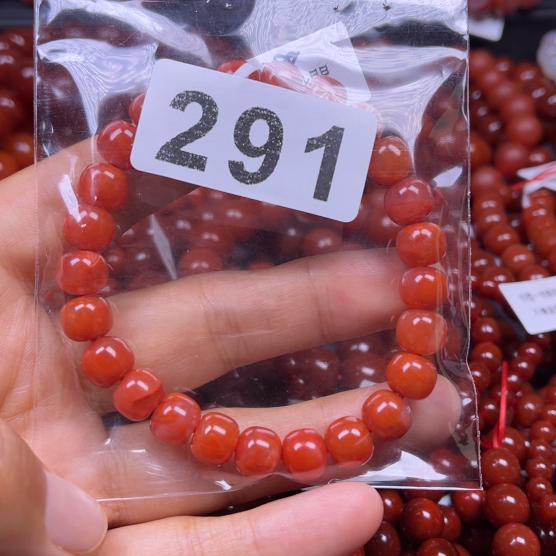 玛瑙/玉髓手链未镶嵌珍*