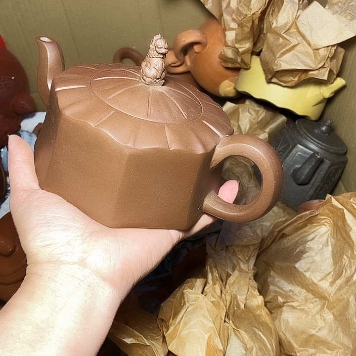 全手工制作宜兴紫砂手工茶壶