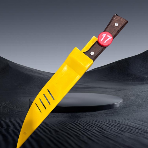 手工锻打弹簧钢割肉刀套