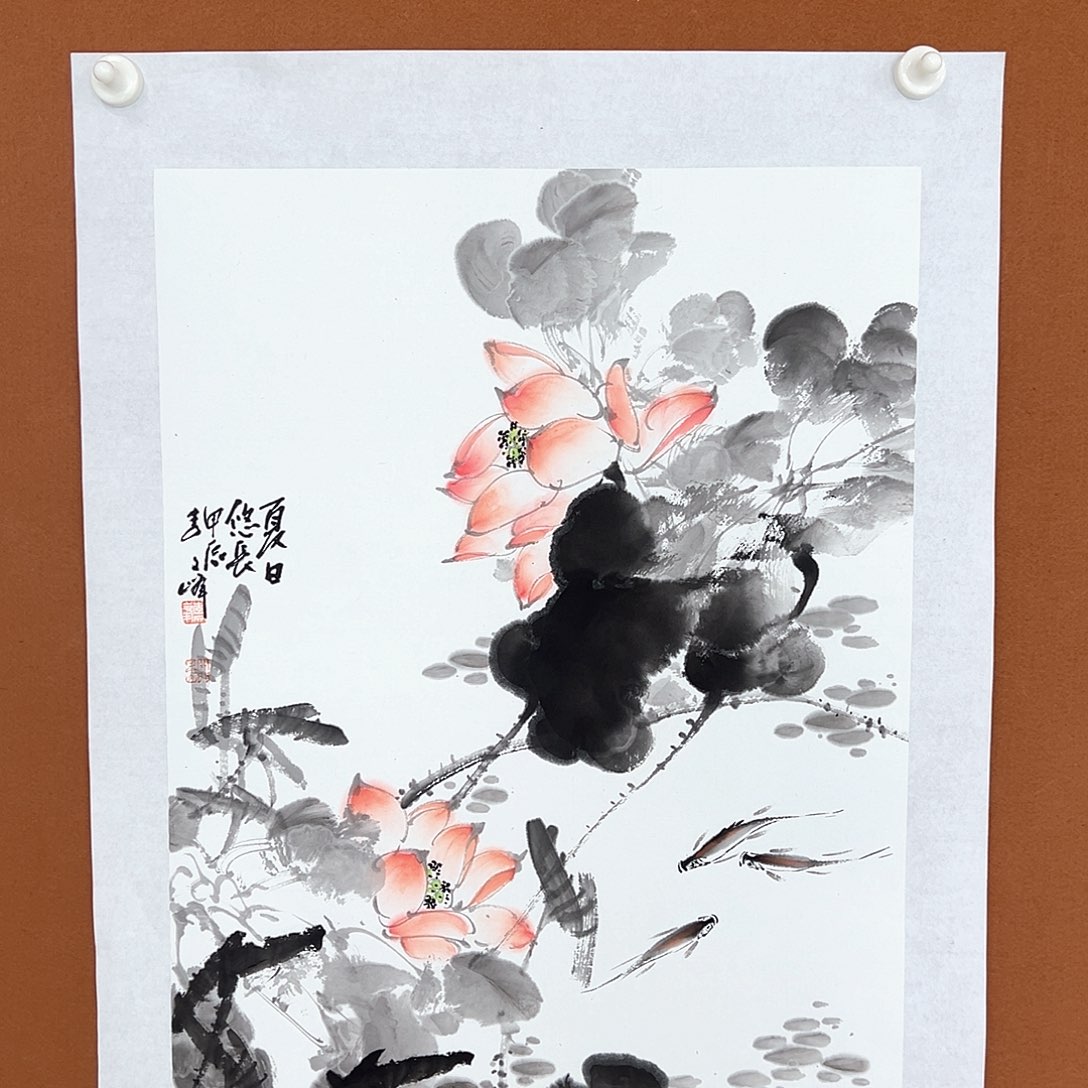 国画李文峰的画作