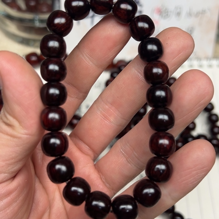 降真香手串/手链海南红降0910老型树头玉化下播福利