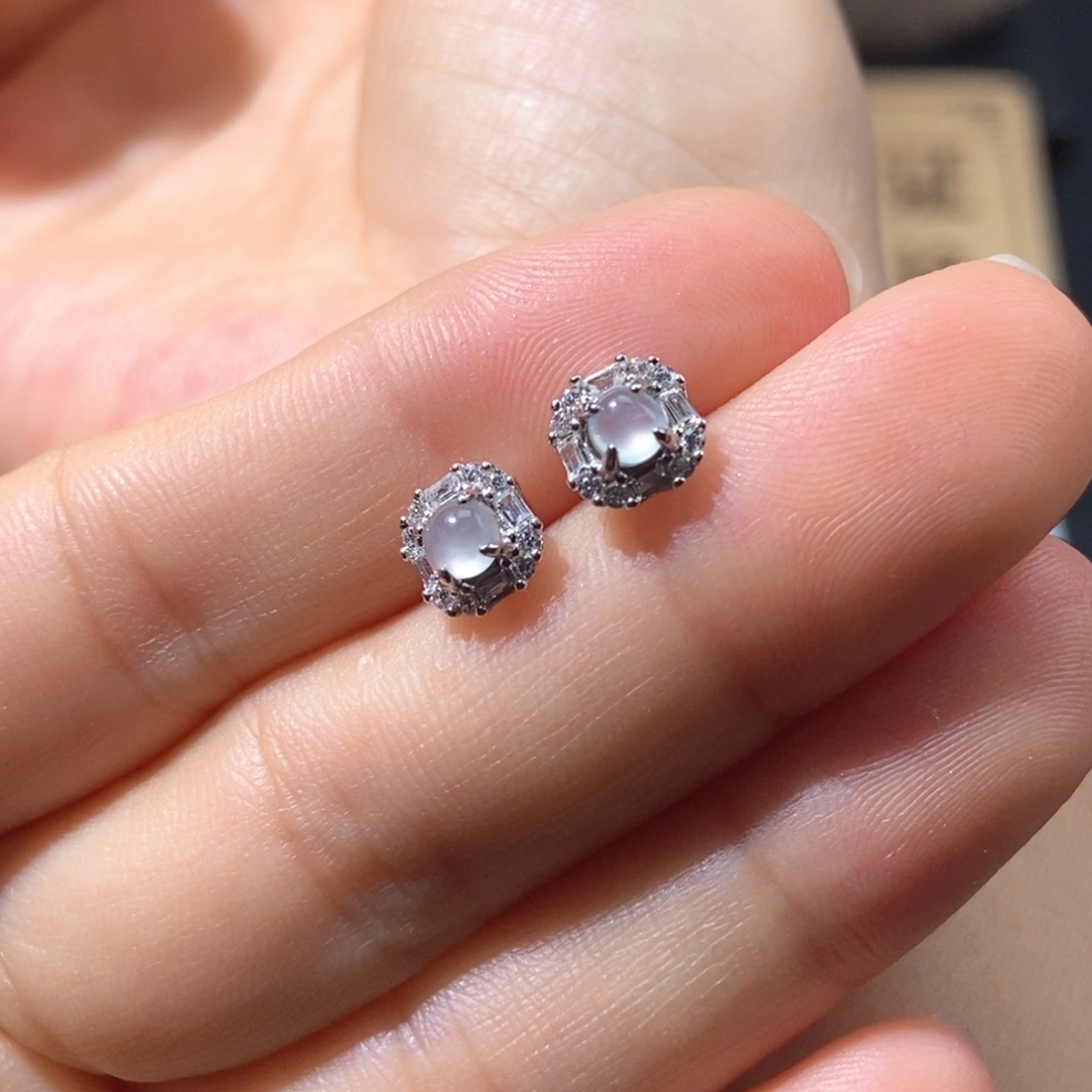 翡翠颈饰银S925镶嵌翡翠