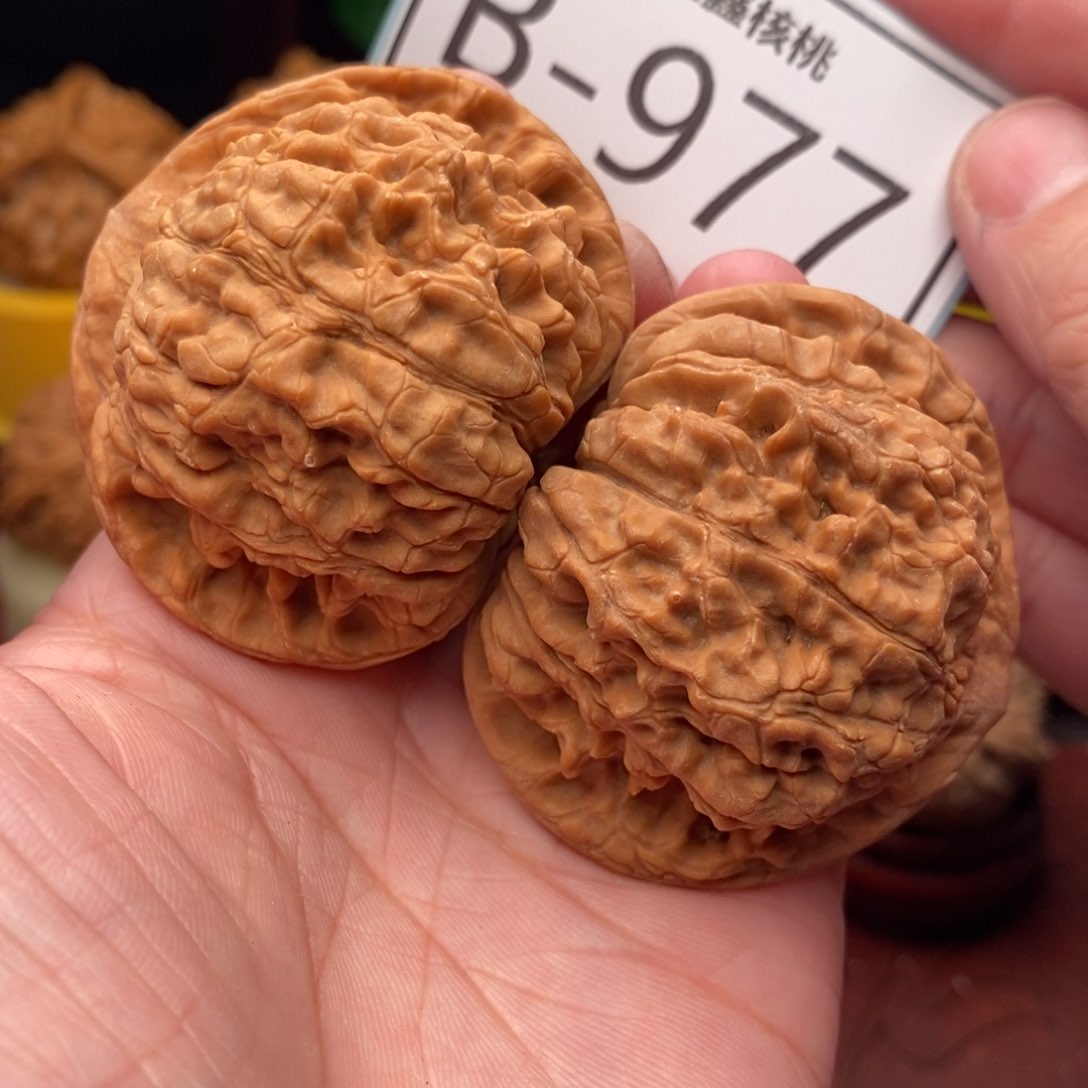 文玩核桃把件官帽49