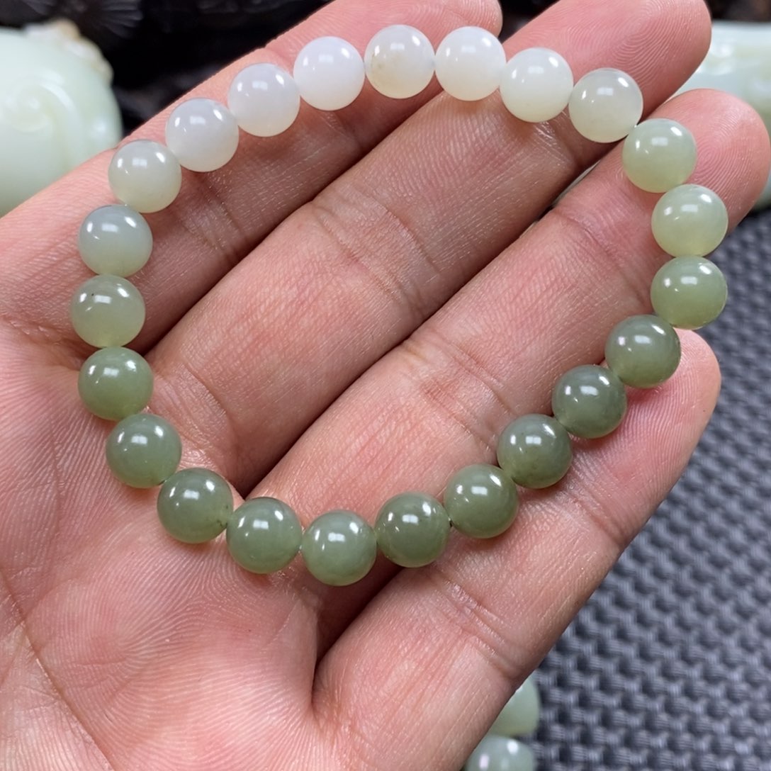 和田玉手链未镶嵌