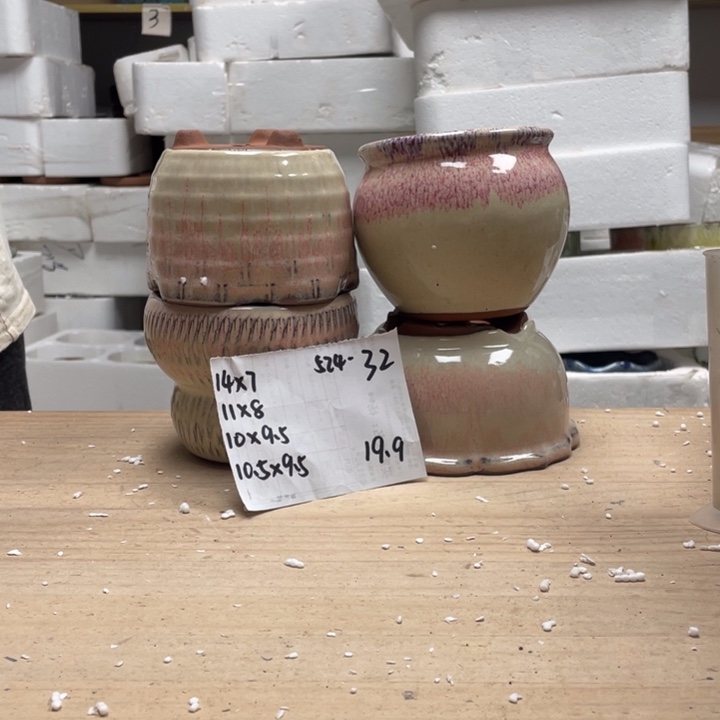 紫砂花盆多肉花盆微瑕32