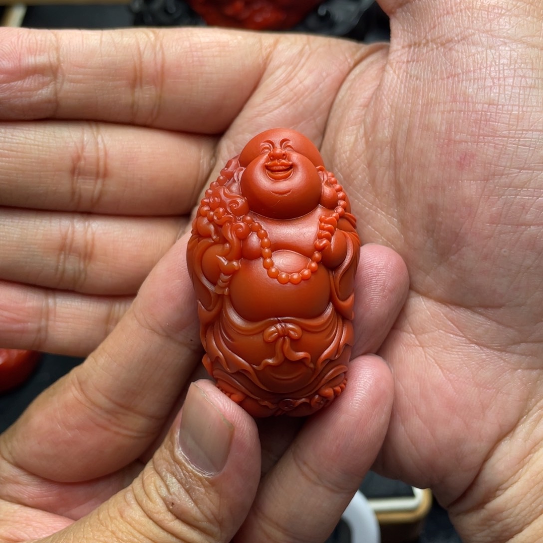 南红玛瑙颈饰未镶嵌松*