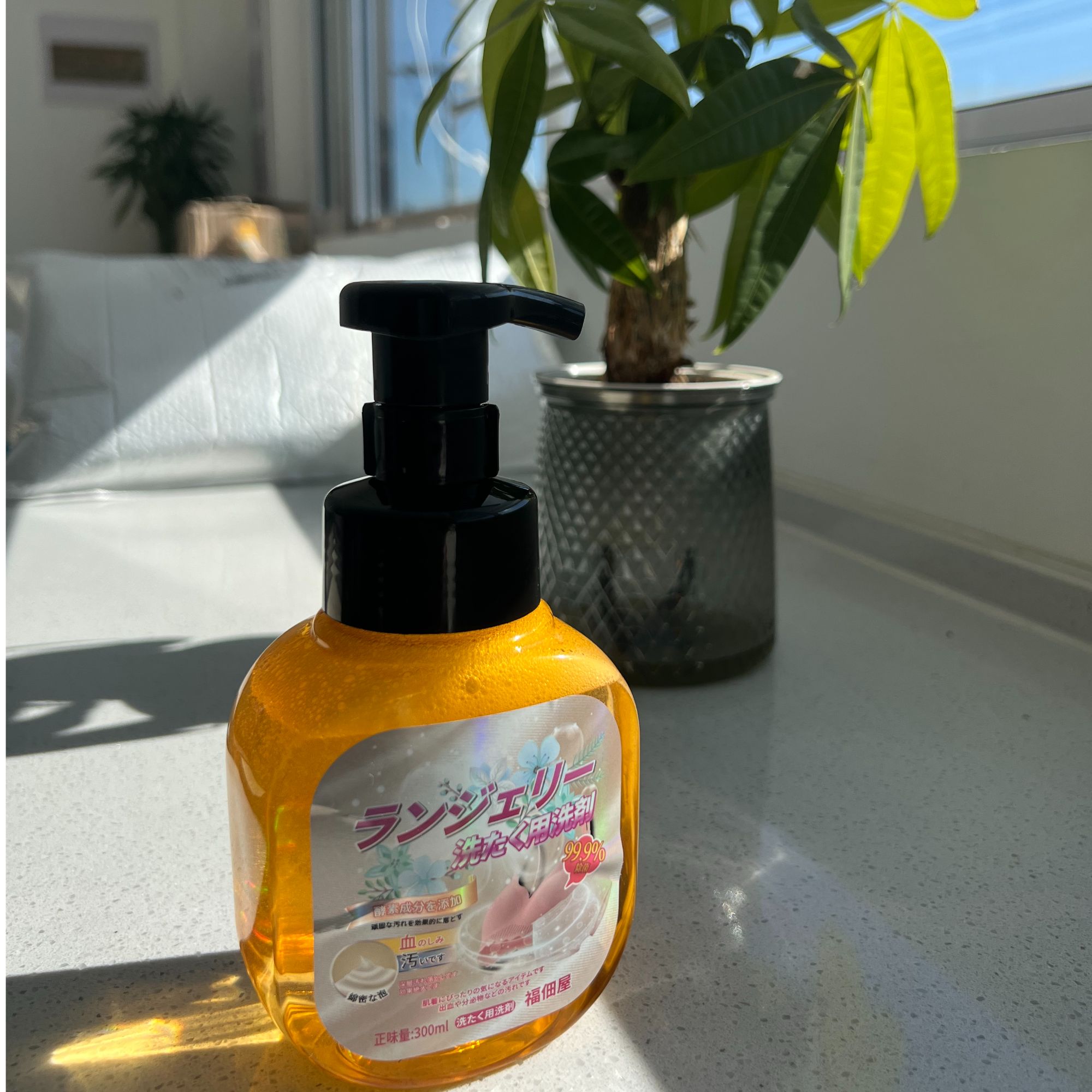 【拍2个包邮】日本福佃屋内衣清洗慕斯深层洁净除菌300ml