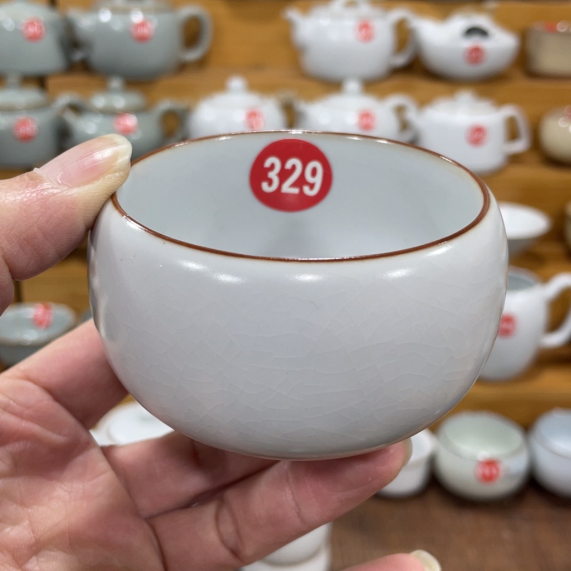 【闪购商品】陶瓷茶壶茶杯家用