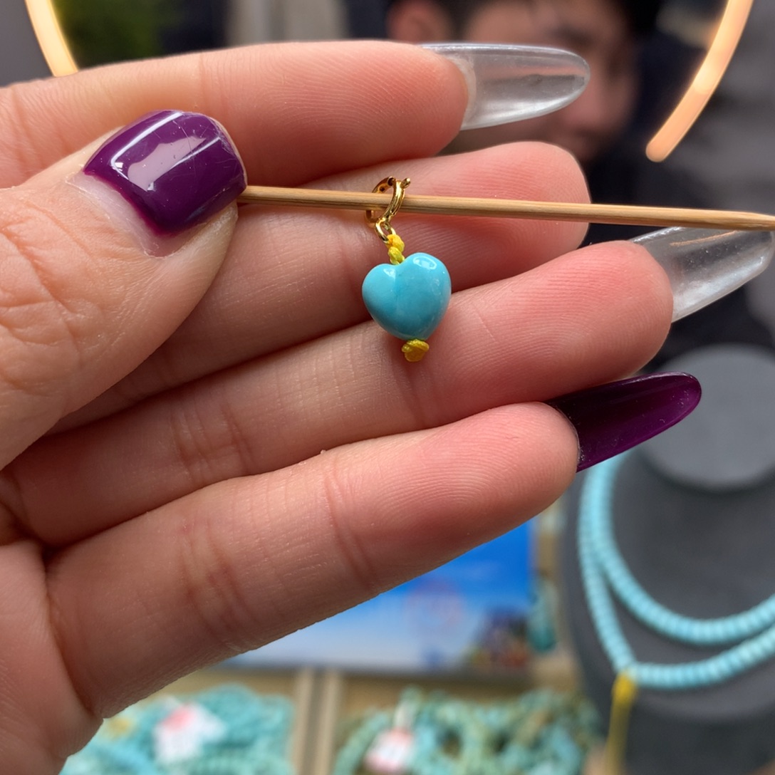 绿松石挂件未镶嵌