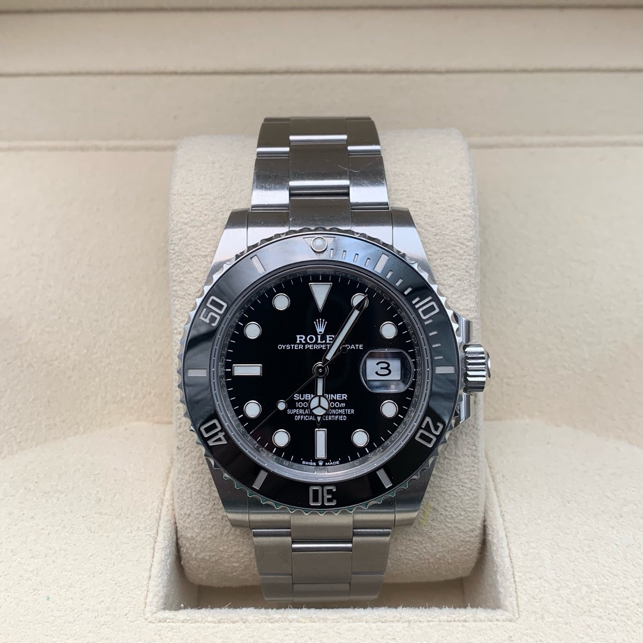 99新 Rolex/劳力士 潜航者型m126610ln-0001 41mm 22年全套