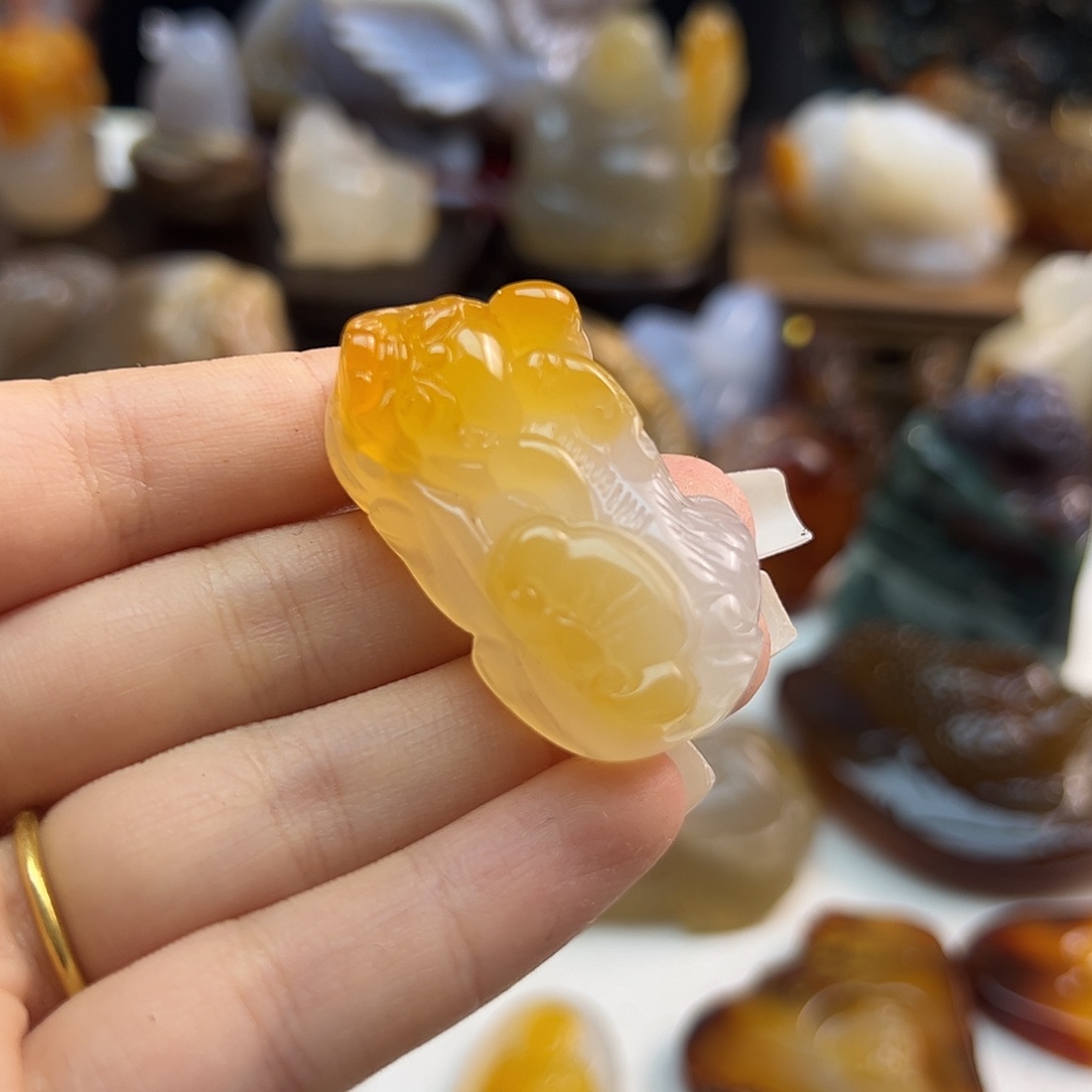 玛瑙/玉髓未镶嵌颈饰